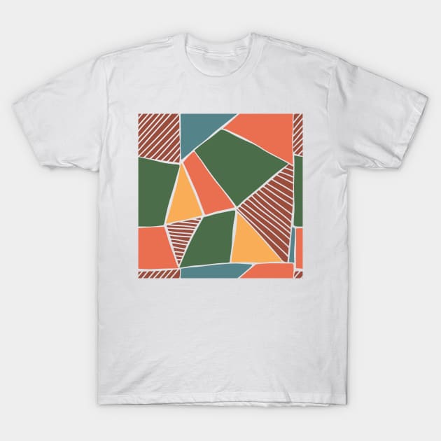 GeoFall T-Shirt by AmazingArtMandi